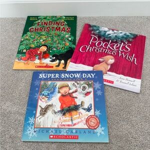 Scholastic Super Snow Day Seek and Finding Christmas set of 3